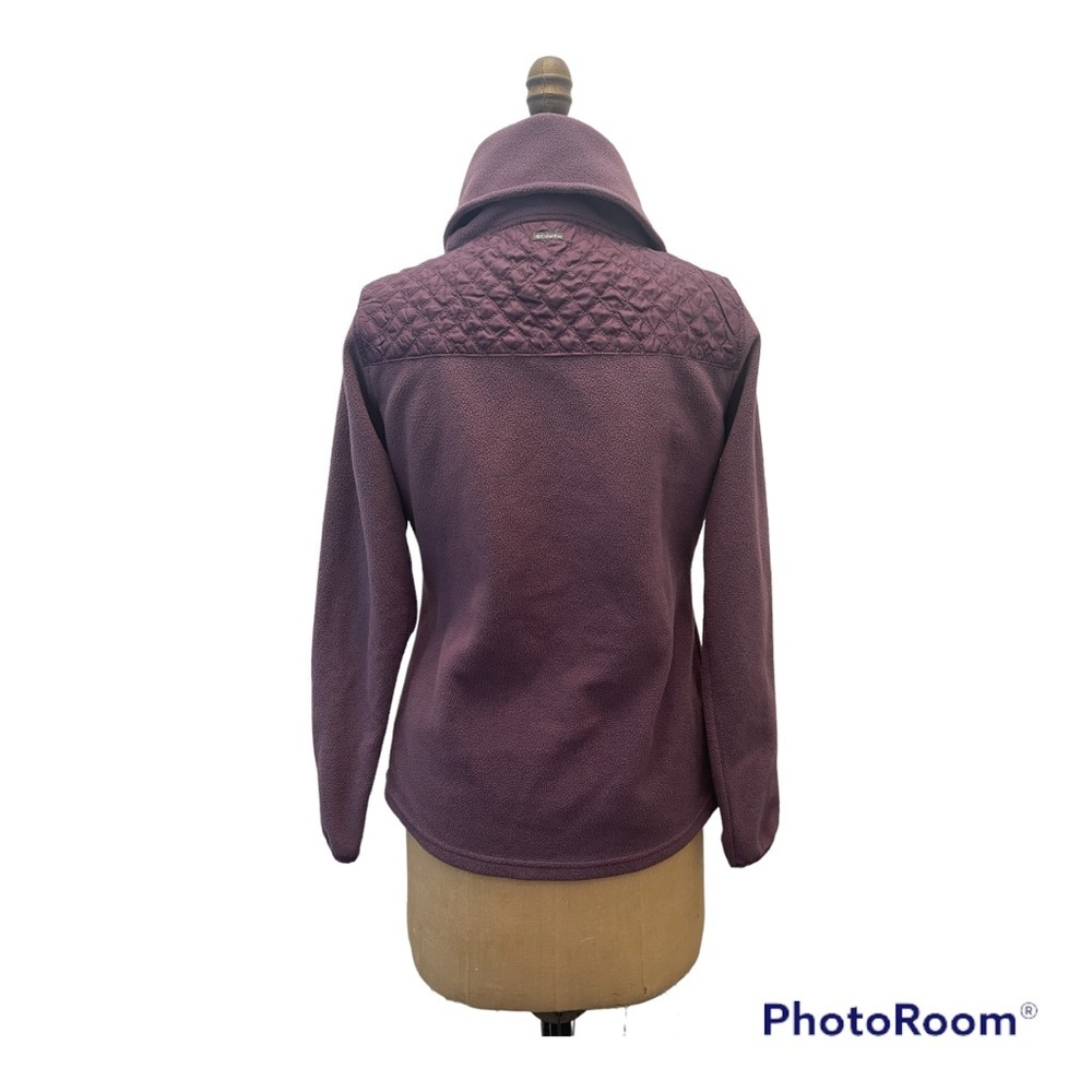 Columbia | Mauve Quilted Fleece Pullover - Picture 10 of 10